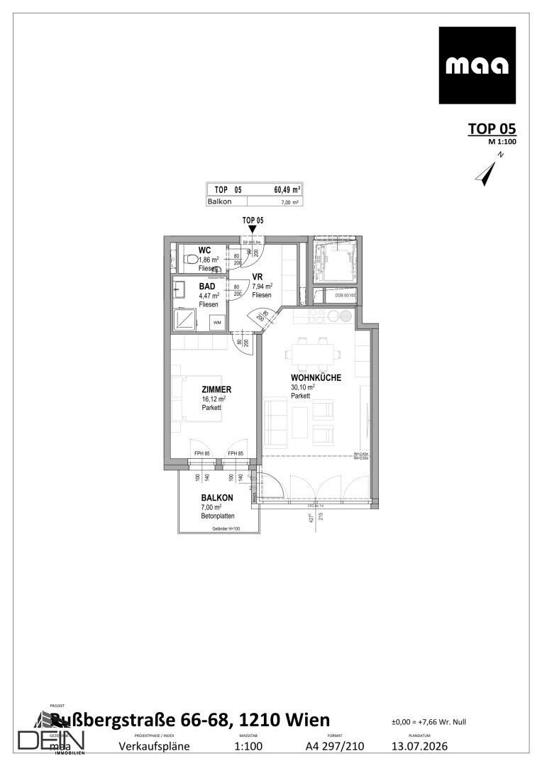 Wohnung – Wien - Ansicht 5