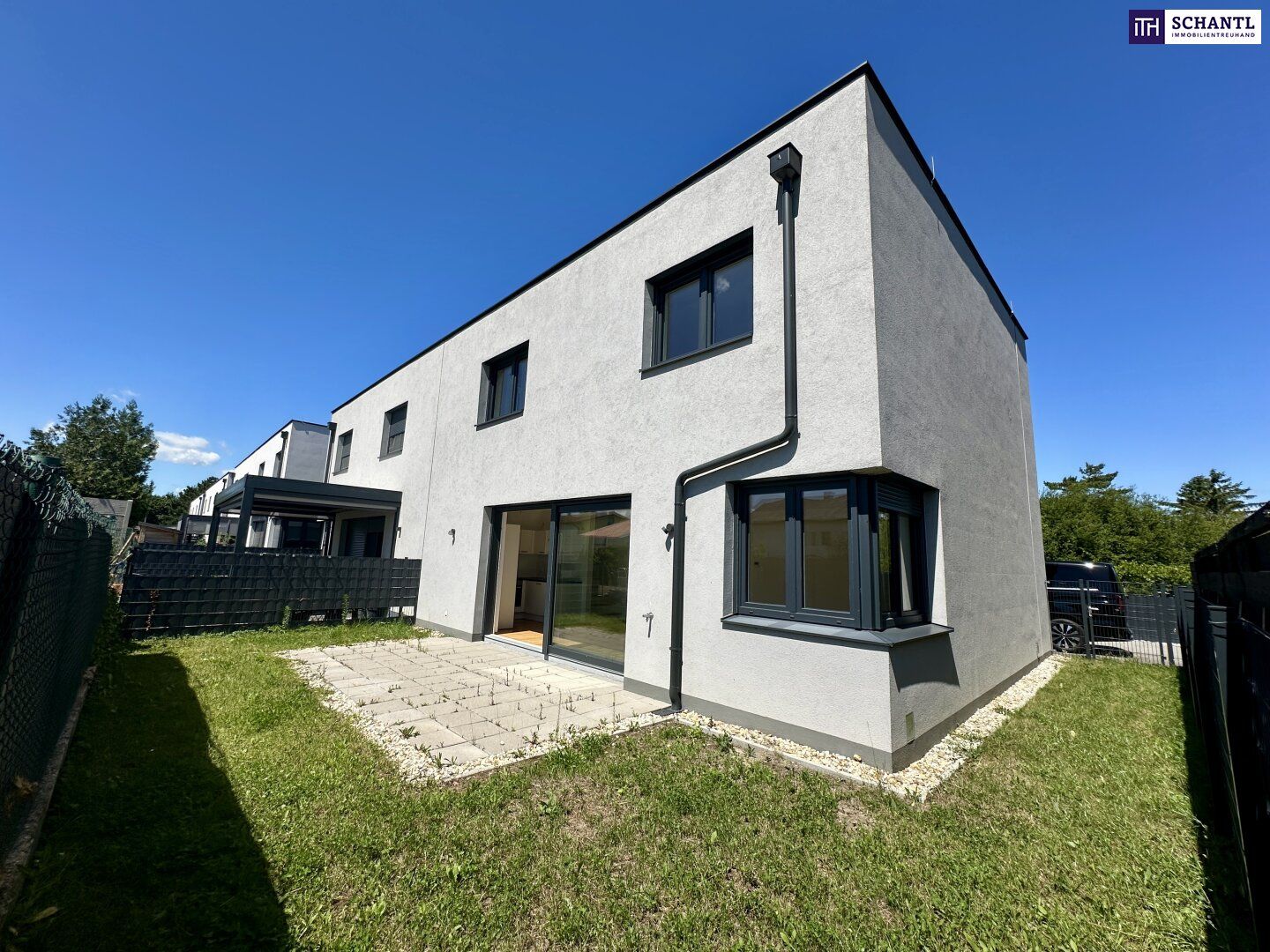 Sonniges Wohnen in Wien-Nähe - Modernes 4-Zimmer-Reihenhaus mit Gartenidylle und bester Ausstattung! JETZT MIETEN!!!