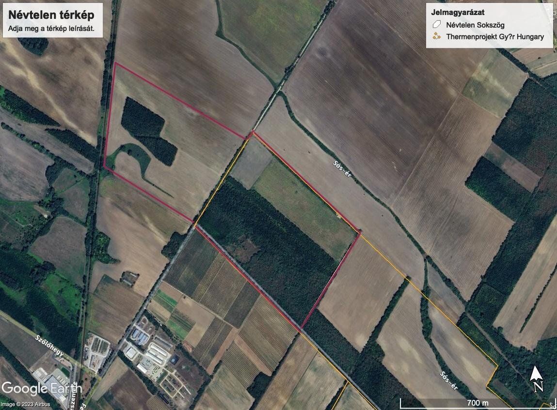 Für PV-Zwecke geeignete Grundstücke stehen im Raum Győr zum Verkauf - Ansicht 2