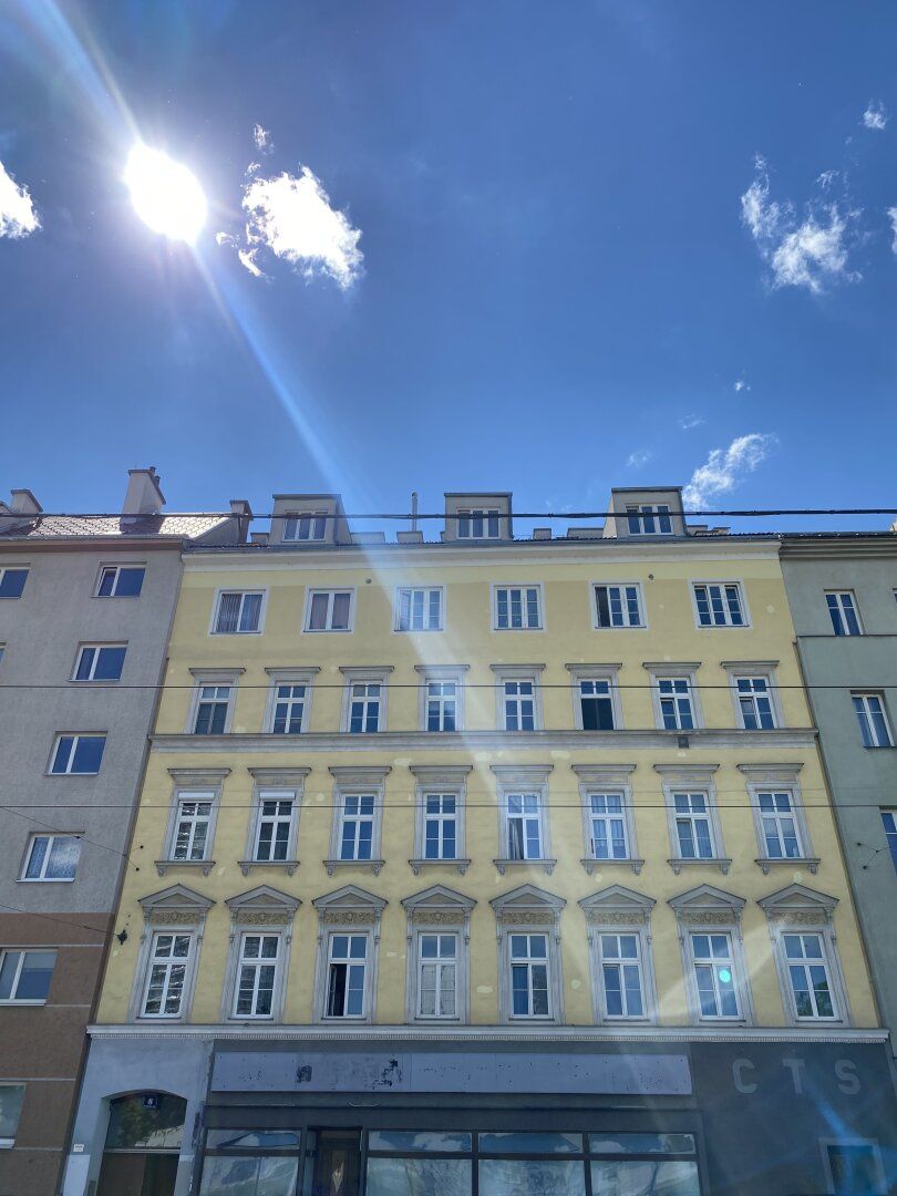 Helle 2-Zimmer-Wohnung mit unbefristetem Mietvertrag in Augartennähe