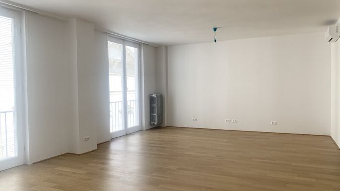 Wohnsalon mit Küche
