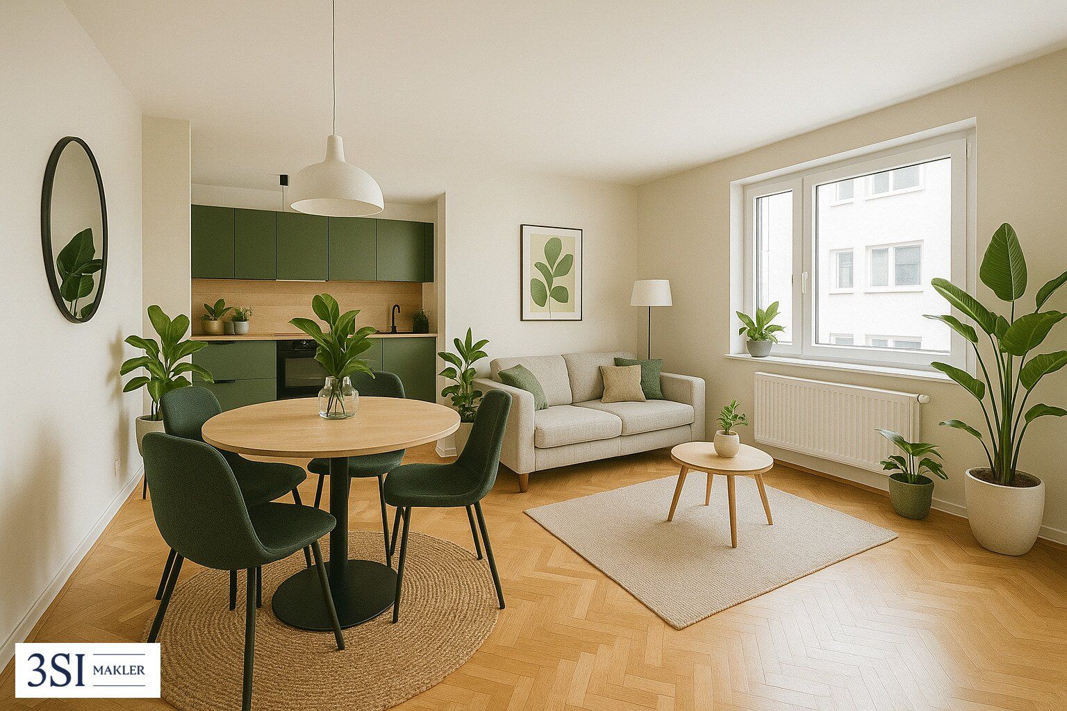 2-Zimmer-Wohnung - zentral & charmant