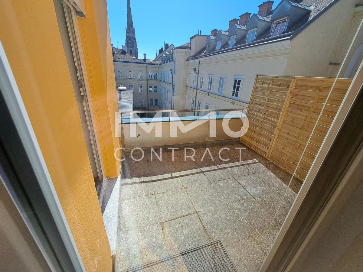 Generalsanierte 2-Zimmer Wohnung mit Terrasse im Zentrum von Linz nahe Landstraße