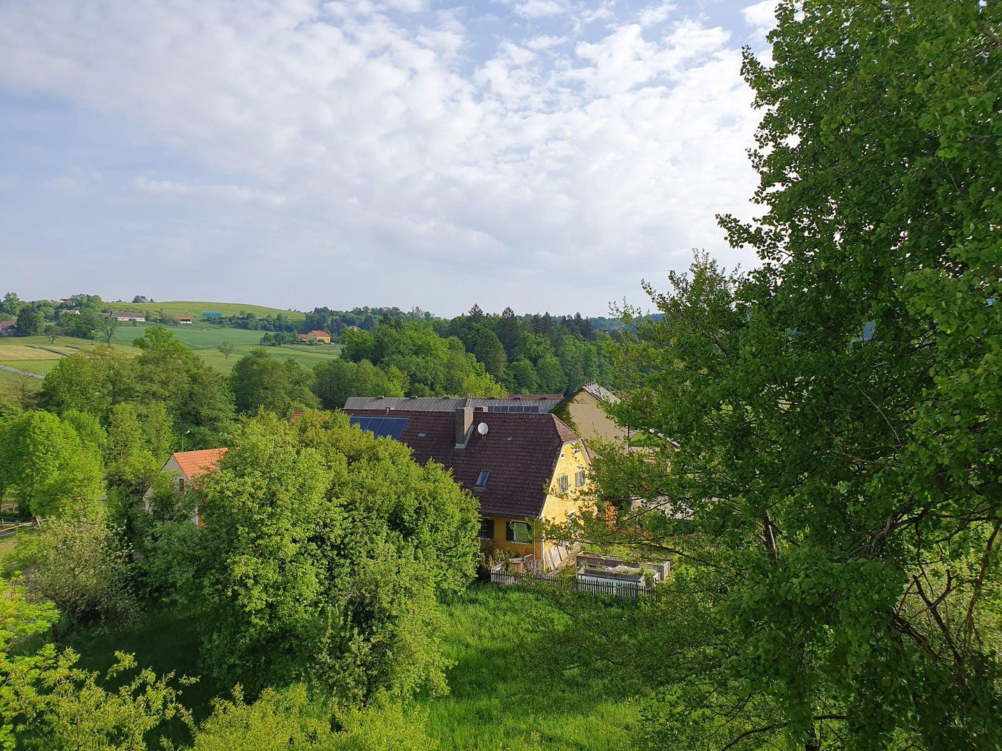 Grünruhelage in der Ragnitz