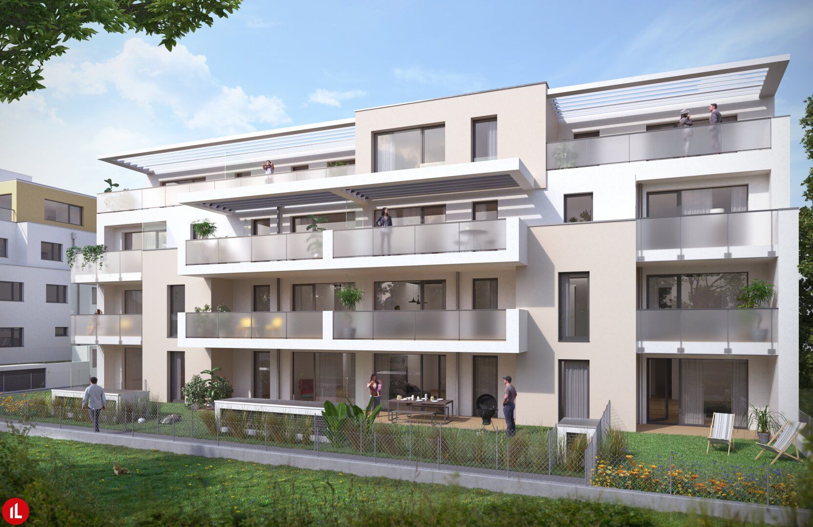 Kaiserebersdorf - Wien 1110 - NEUBAU 1 - ZIMMERWOHNUNG | RUHELAGE | TERRASSE