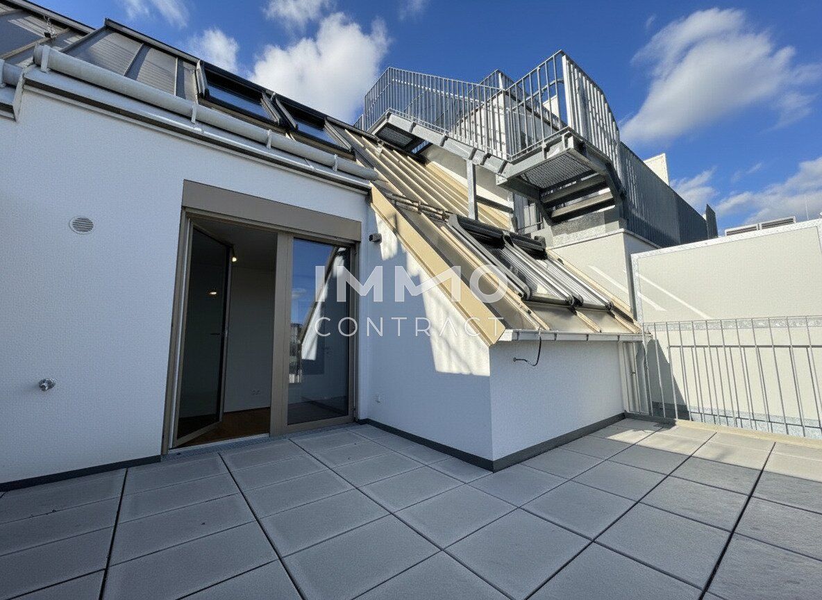 Unglaublich helle 2-Zimmer-Wohnung mit Südost-Terrasse - top angebundener Erstbezug BEIM DONAUUFER