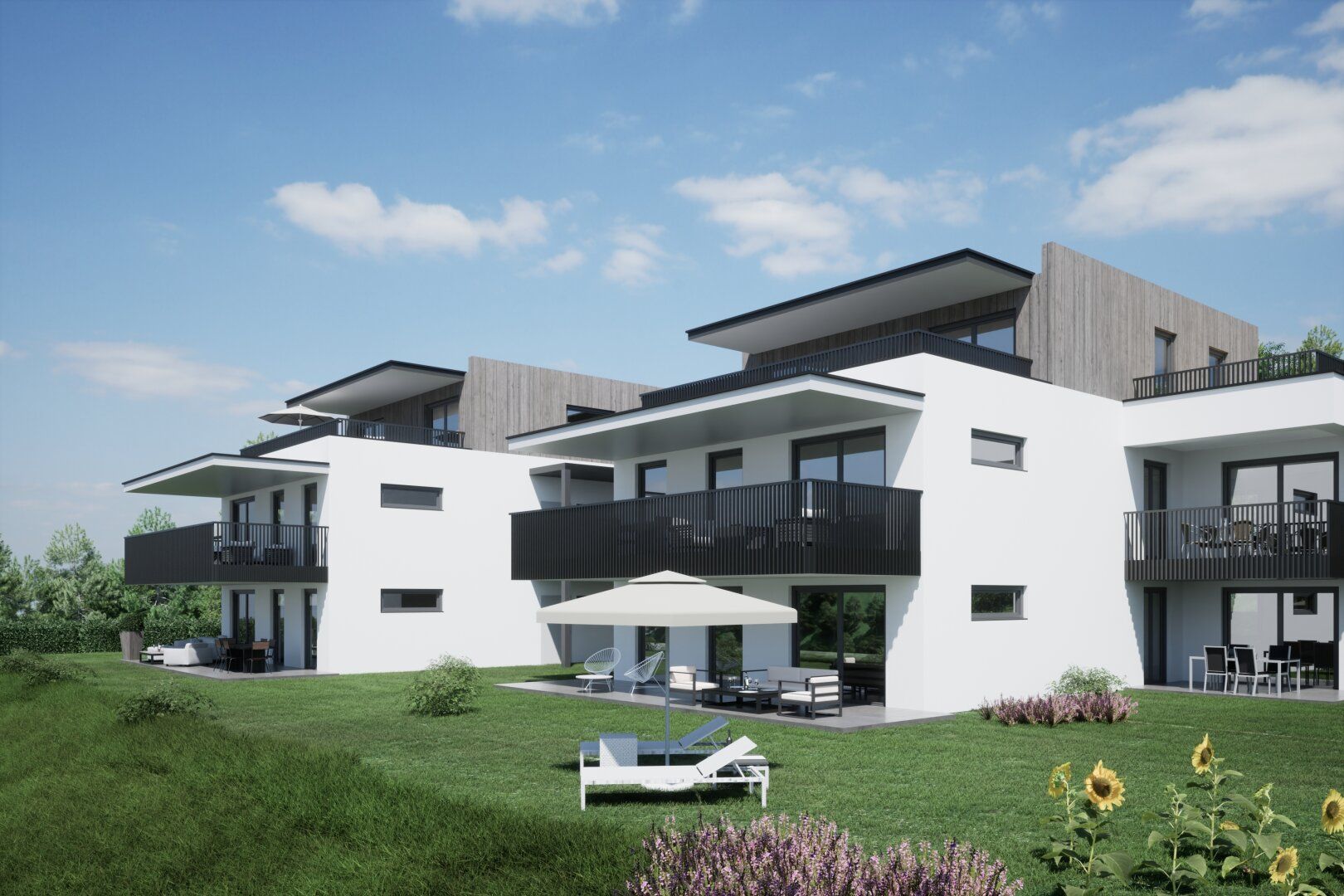 Design trifft Aussicht - Neubauwohnung mit Seeblick in Velden