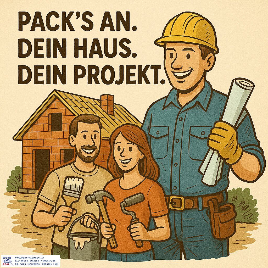 Pack's an. Dein Haus. Dein Projekt.