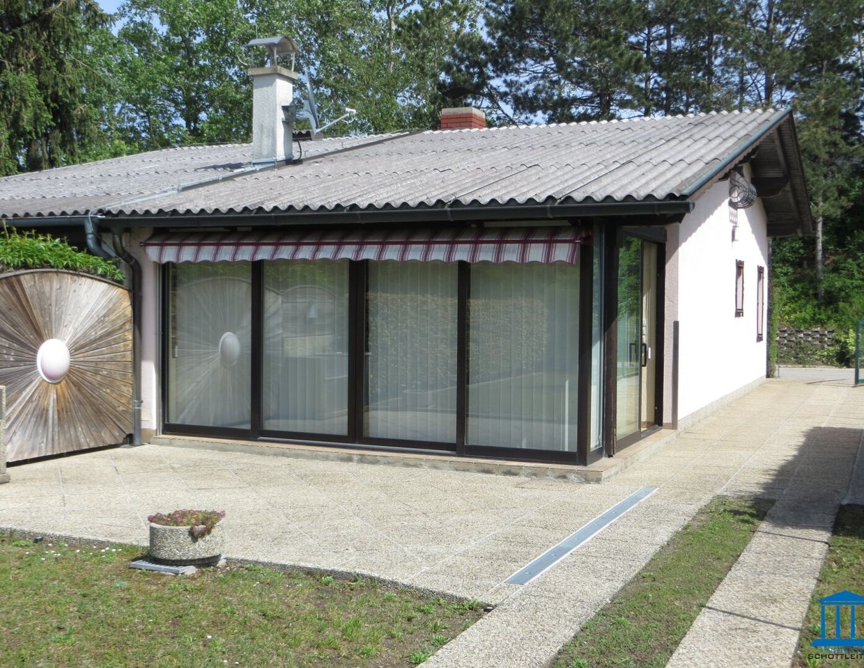 Seehaus in erster Reihe auf Eigengrund