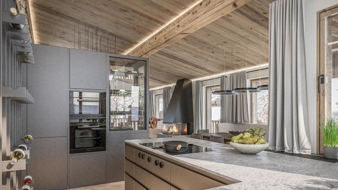KITZIMMO-Neubauchalet am Sonnberg in Kitzbühel.