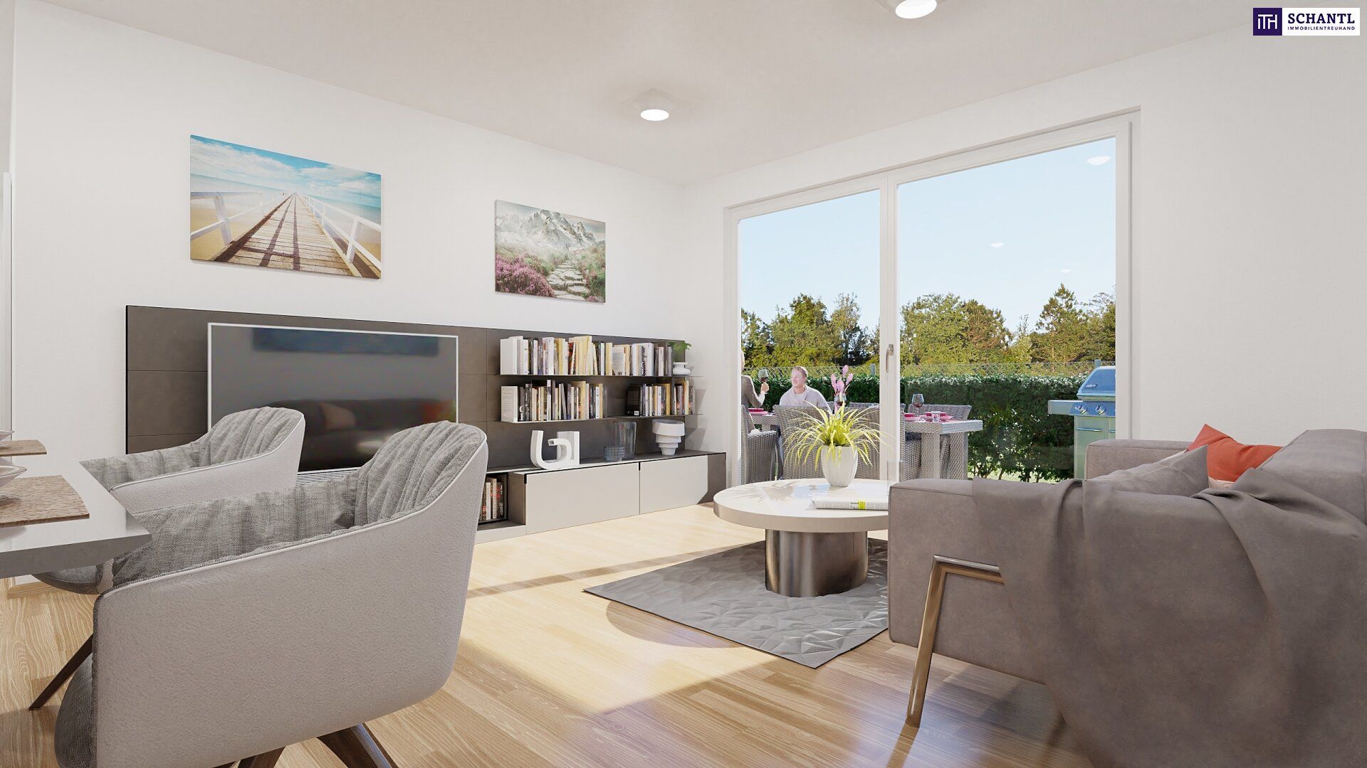 BESTE Qualität - JETZT EINZIEHEN UND WOHLFÜHLEN - ca. 100m2 große GARTENWOHNUNG INKL. TERRASSE!