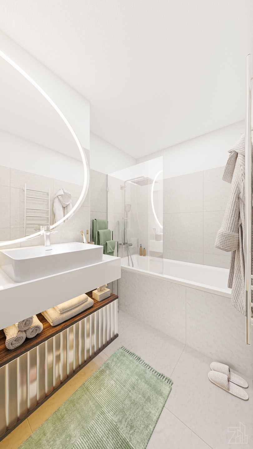 Kompakte 2-Zimmer-Wohnung mit Balkon - Ansicht 3