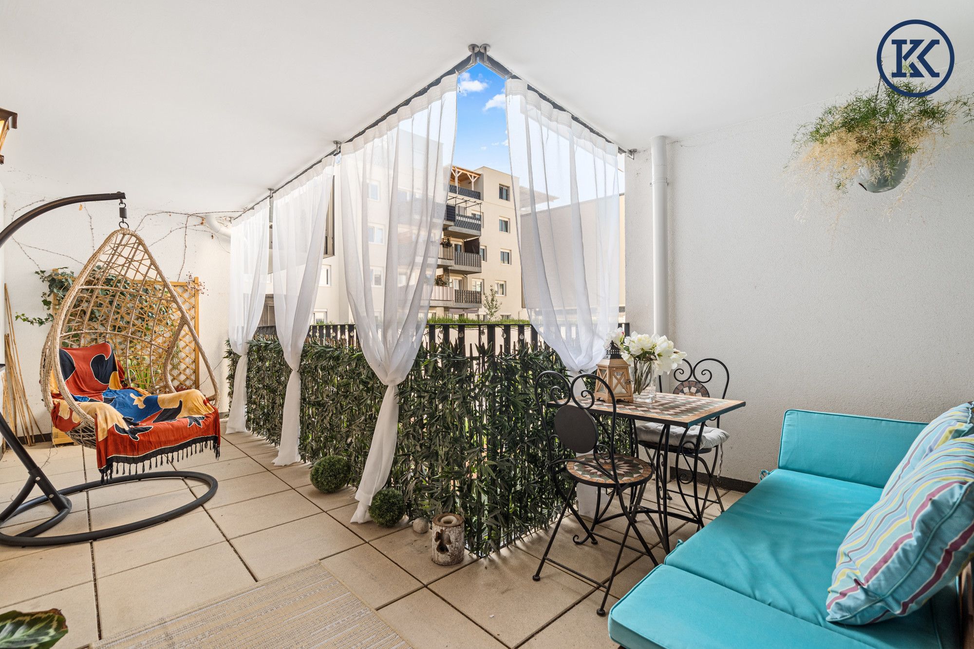 Charmante hofseitige 3-Zimmer-Wohnung mit ca. 15 m² Loggia - nahe dem Naturschutzgebiet Lobau