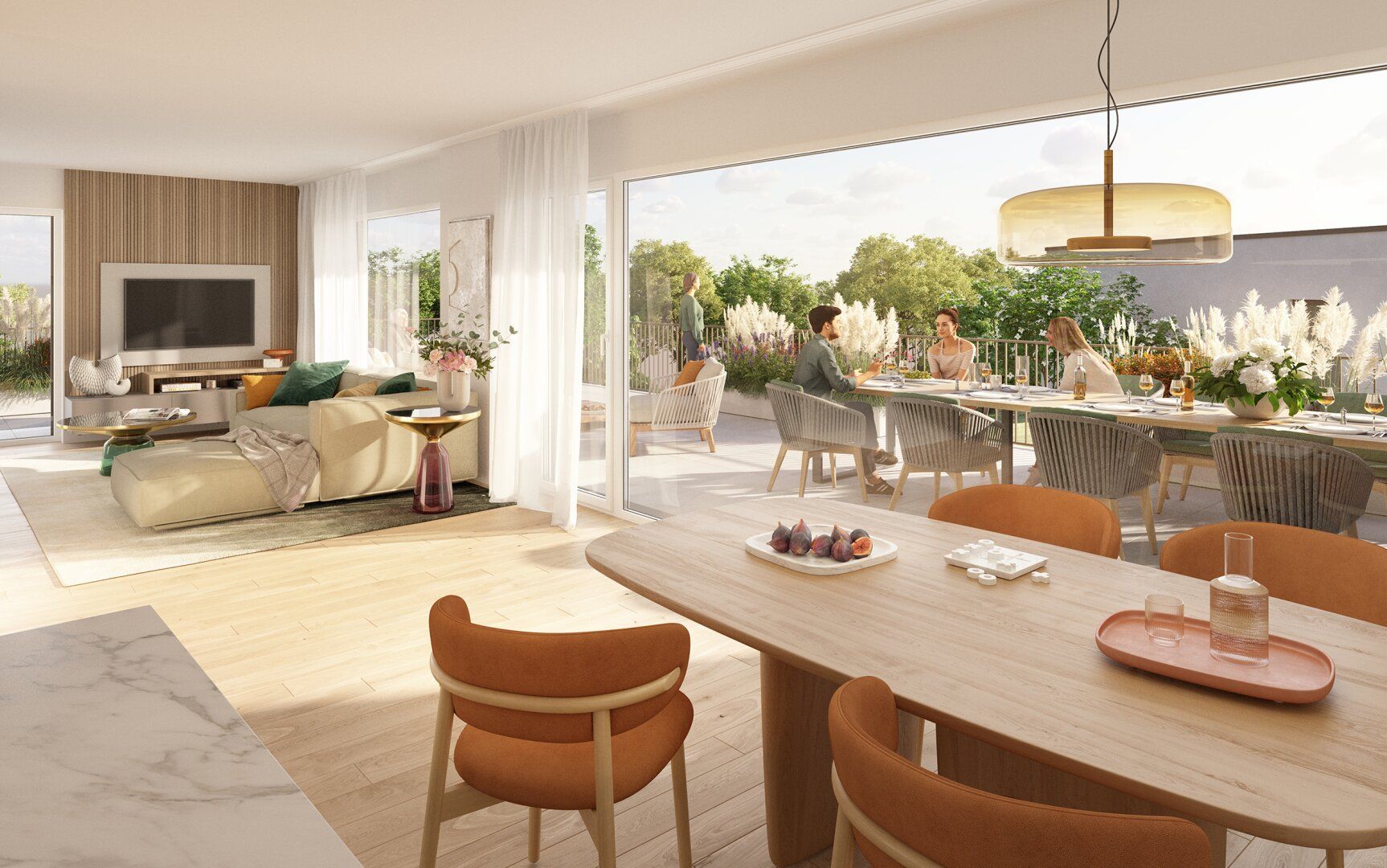 Exklusives PENTHOUSE mit 150 m² Dachterrasse - einmaliger Blick ins Grüne! St. Peter! - Vista 4