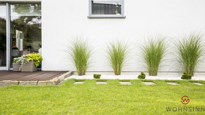 Terrasse m. kl. Garten