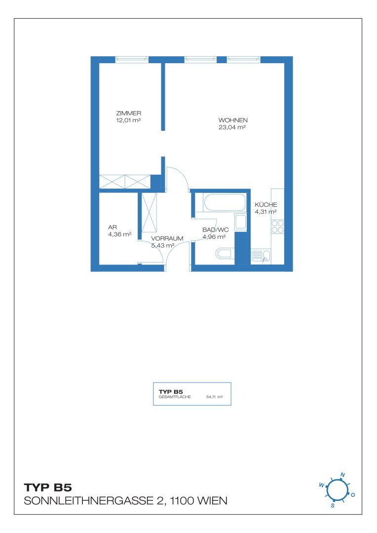 Wohnung – Wien, Favoriten - Ansicht 4