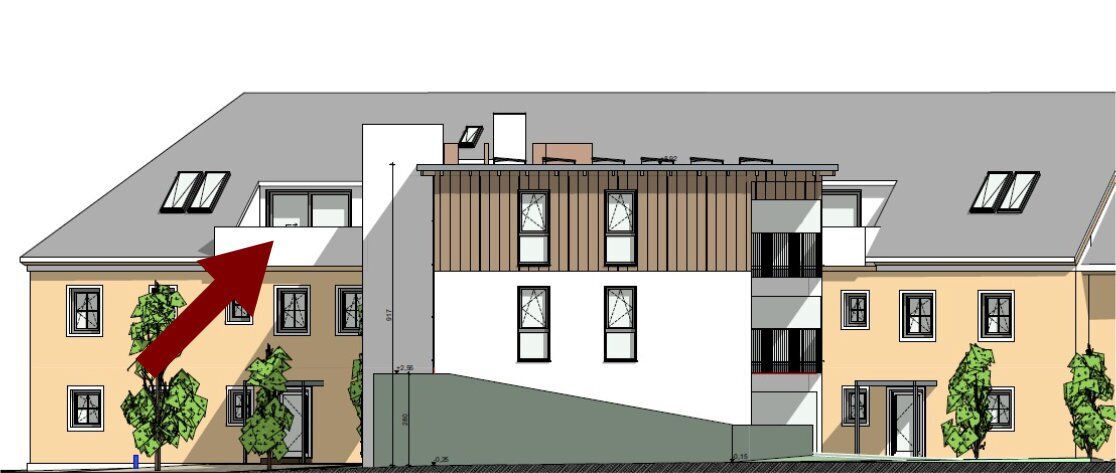 Neue Dachgeschosswohnung mit 101 m² in Oberweis zu mieten!