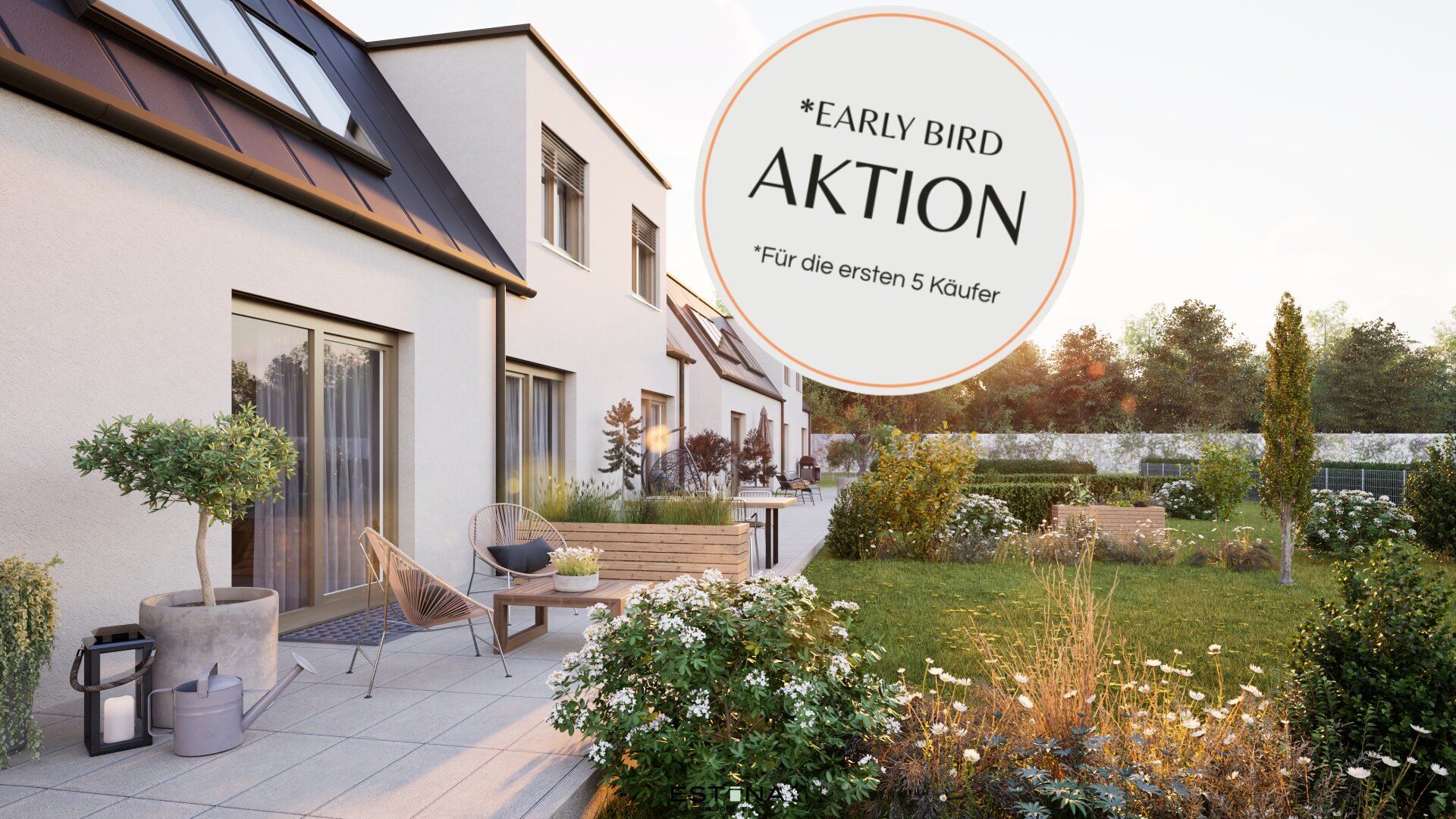EARLY BIRD AKTION - Neues Wohngefühl - hell, modern und familiengerecht - LIVENTI