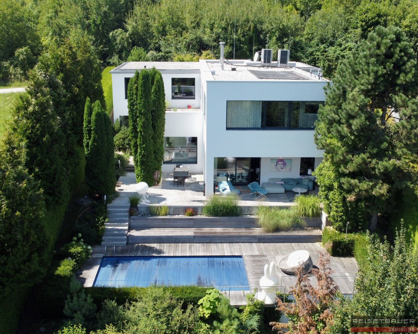 Exklusive Architektenvilla in Ruhelage mit Fernblick