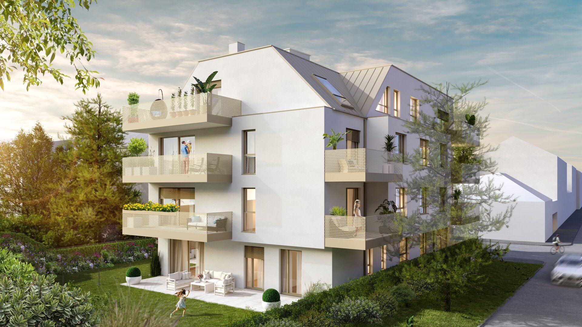 2-Zimmer Loggia Grünruhelage - Wohnungen ab 6300 EUR / m² !