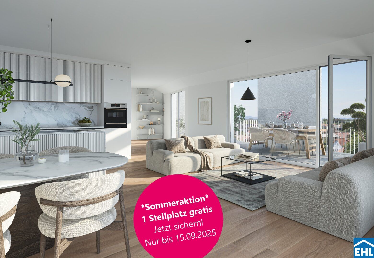SOMMERAKTION: Stellplatz gratis! Erstbezug in ruhiger Lage - Wohnqualität am Jedlersdorfer Platz!