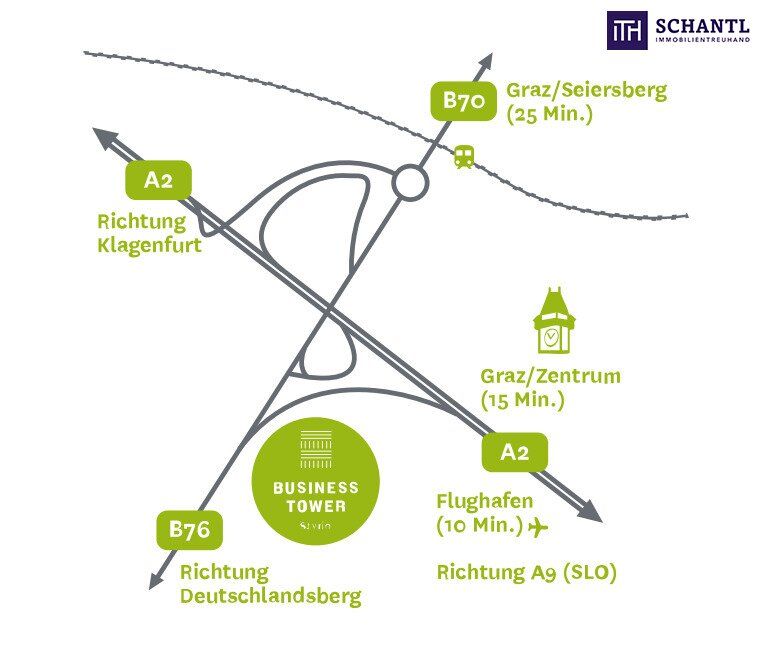 Hochwertige Gewerbefläche für Ihr Unternehmen - 108 m² direkt vor Graz - BUSINESS VILLAGE STYRIA - PROVISIONSFREI MIETEN! - Mehr
