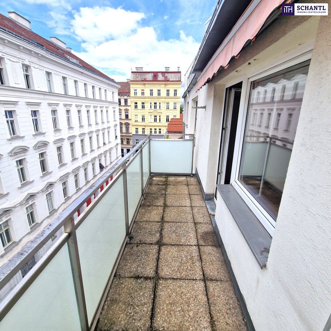 Preisreduziert! Citywohnung mit sonniger Terrasse in einem der gefragtesten Szeneviertel Wiens - stilvolles Zuhause oder wertbeständiges Anlageobjekt