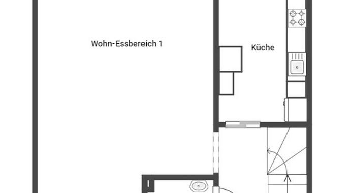 Grundriss Skizze EG