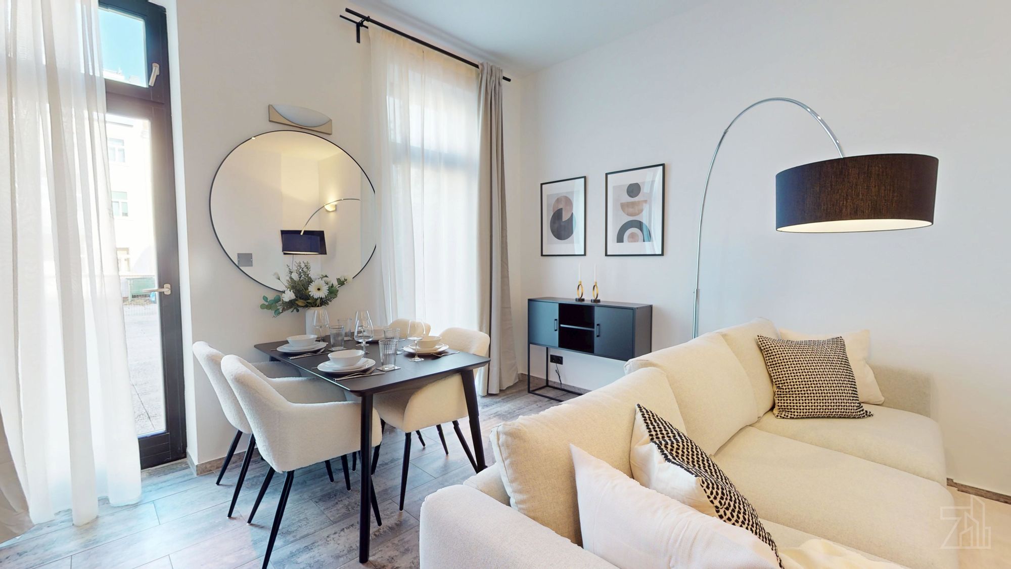 Top aufgeteilte 3 Zimmer Wohnung mit traumhaft sonniger TERRASSE im Innenhof|PROVISIONSFREI