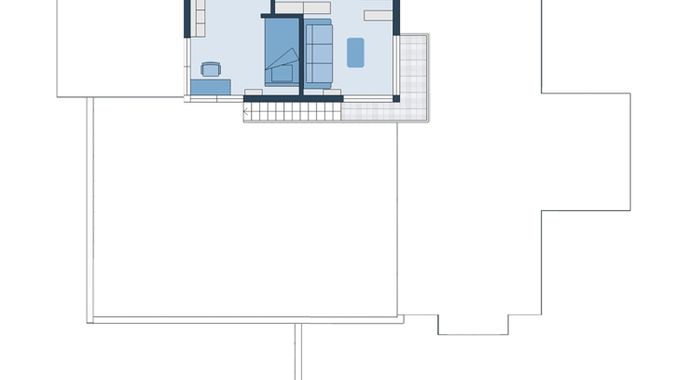 Grundriss Ebene 3 Turmgeschoß 2