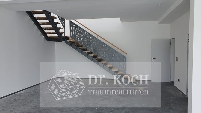 Blick zu den Stiegen