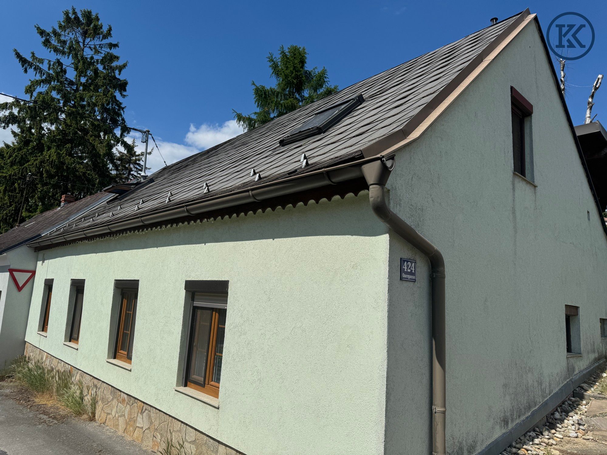 Zwei Häuser auf zwei Grundstücken