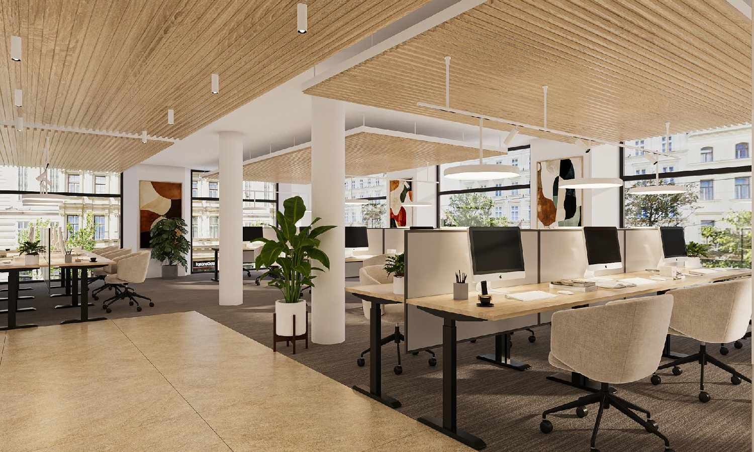 Erstbezug - High-Class Bürofläche im Kärntnerringhof mit Blick auf den Ring zu mieten - Ansicht 2