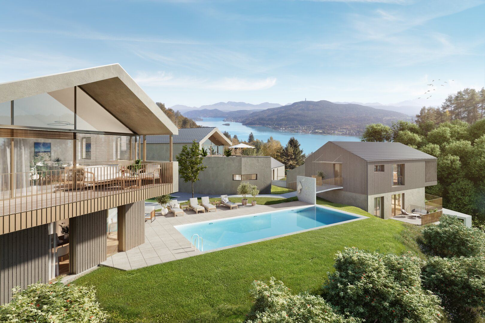 Traumhafte 2-Zimmer-Wohnung mit Blick auf den Wörthersee!