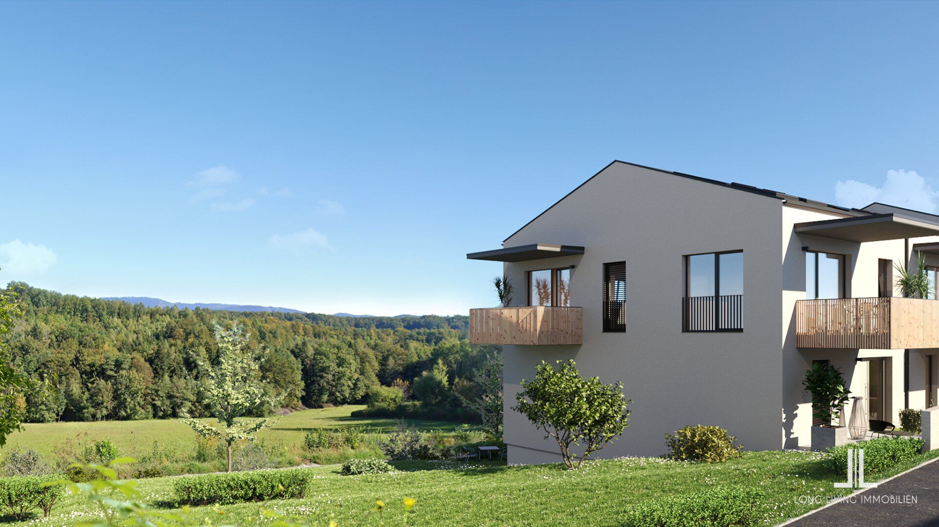 Neubauprojekt-Stiftingtalstraße! Helle 3-Zimmer-Gartenwohnung mit Terrasse, Balkon und Grünblick! Top 434_01