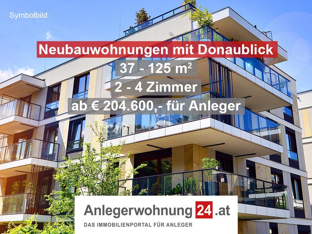 Moderne Anlegerwohnung in 1200 Wien: Erstbezug mit Balkon und Loggia - 2 Zimmer - Tiefgarage optional