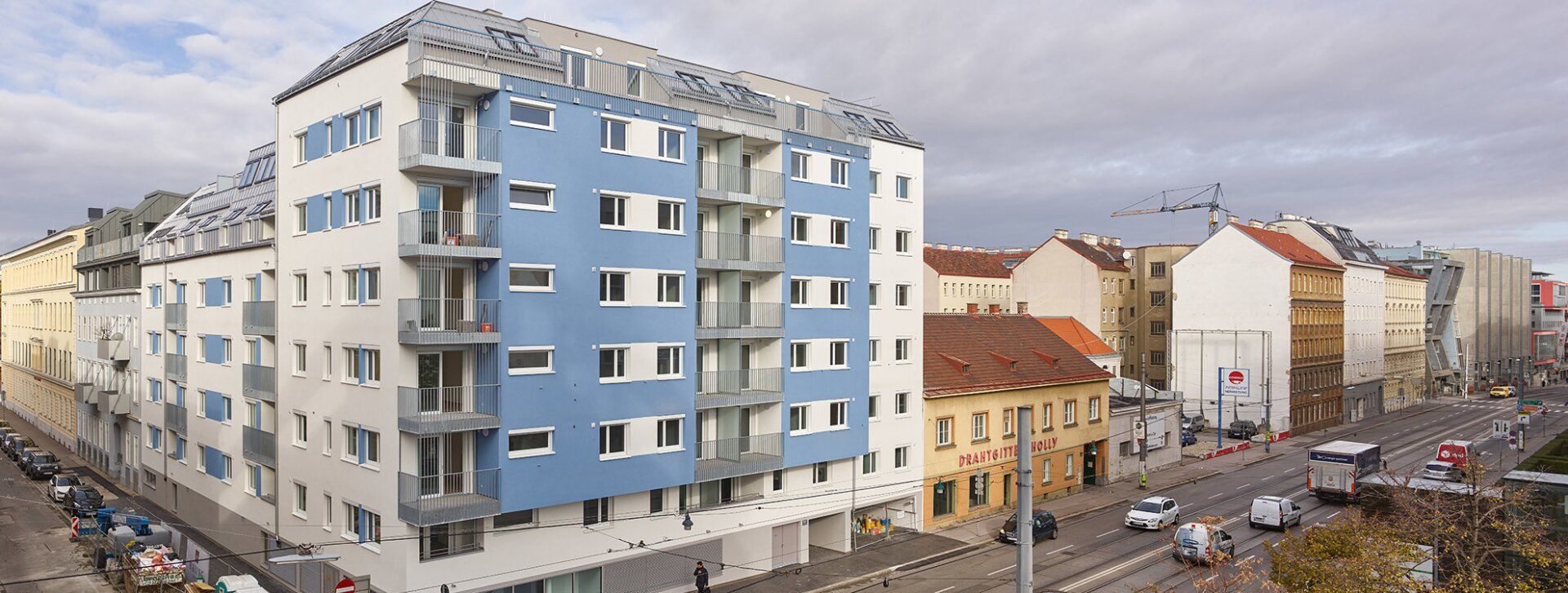 2 Zimmer Wohnung Neubau mit Loggia, Küche und Kellerabteil in Top-Lage /PG44 OG4
