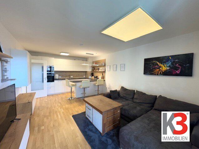 K3 - Traumhafte, neuwertige GARTENWOHNUNG mit Grünblick! - TIEFGARAGENPLATZ INKLUSIVE!