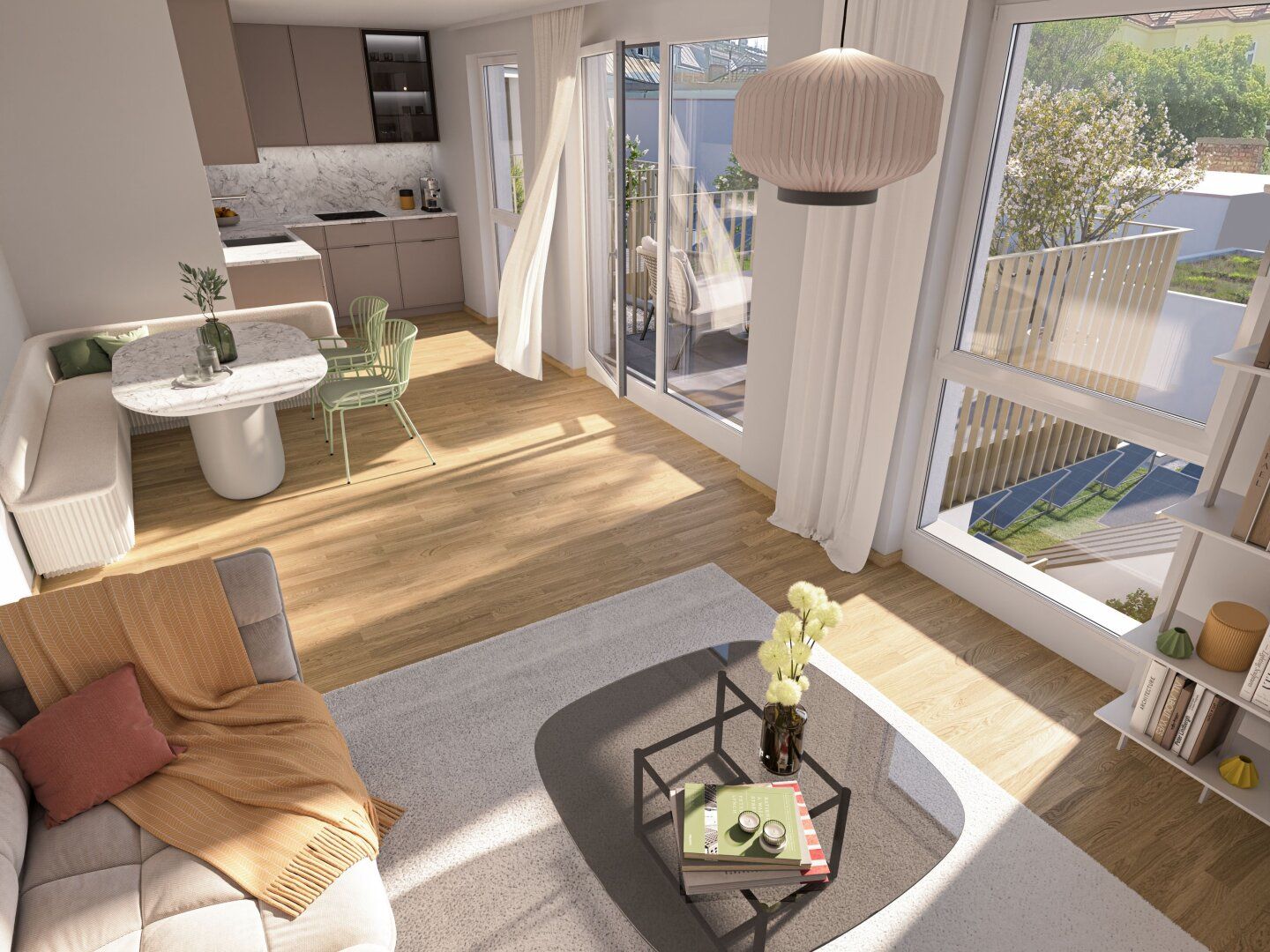 3-Zimmer-Gartenwohnung - Nachhaltiges Wohnen beim Yppenplatz