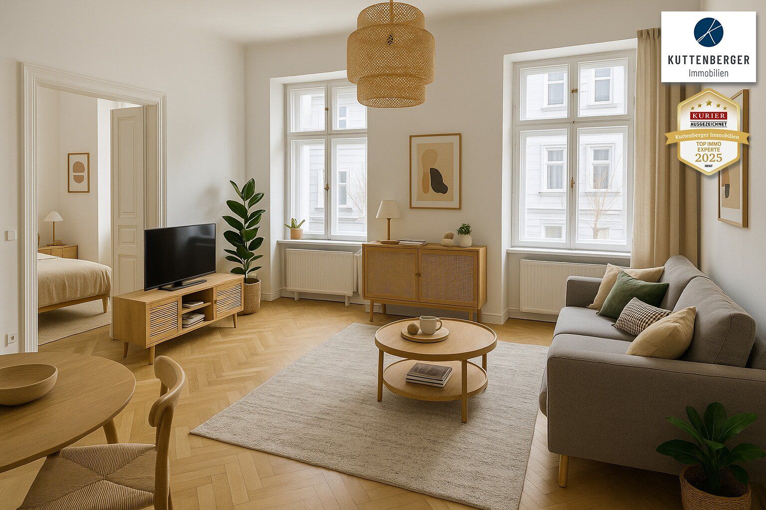 Garten & Veranda! Schöne Altbauwohnung im Herzen von Krems