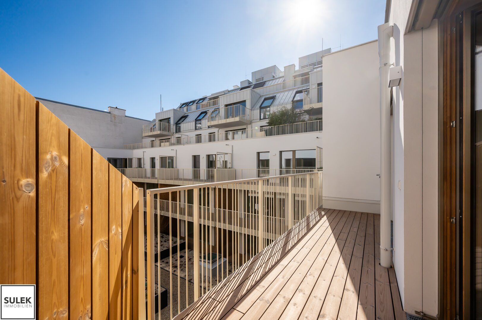 Einmaliger Grundriss im Projekt Apollogasse18! DG - hofseitige 2 Zimmer Wohnung mit Balkon und Klimaanlage!