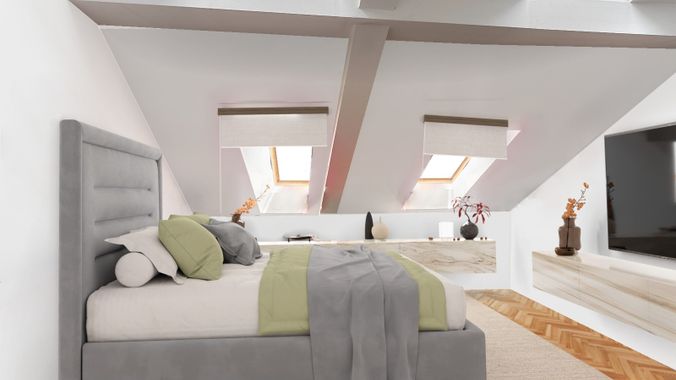 Schlafzimmer nacher
