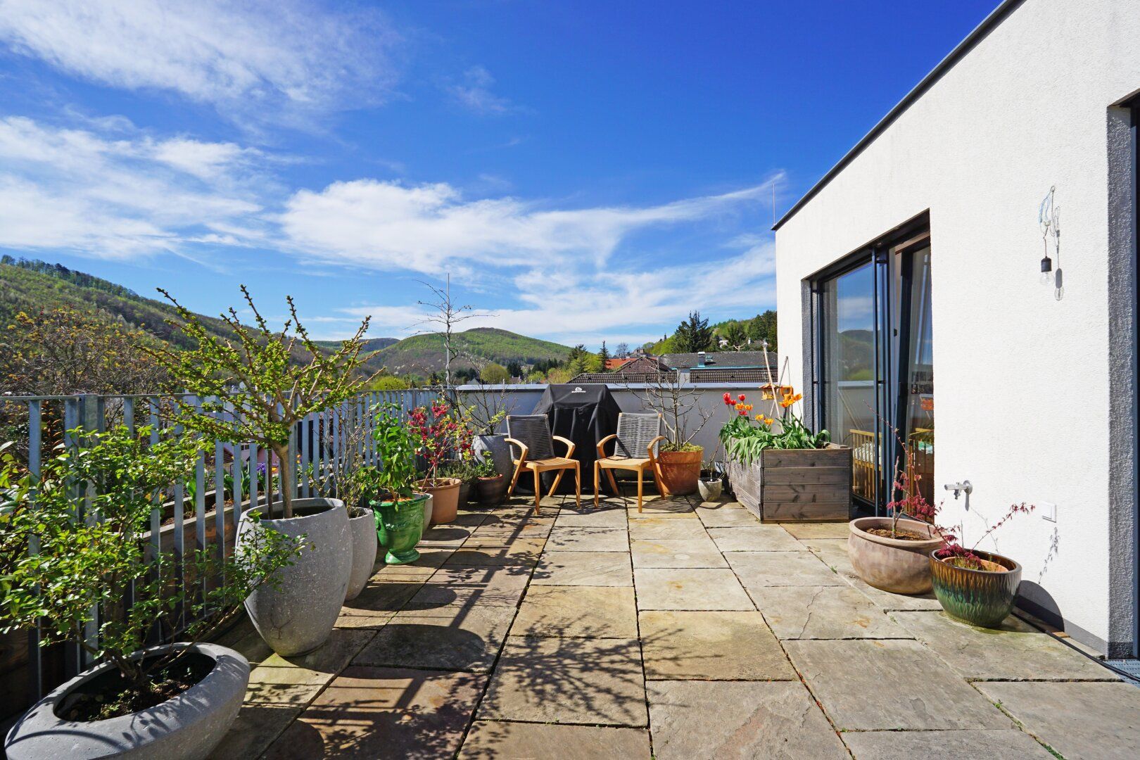 Traumhafte Dachterrassen-Maisonette im Purkersdorfer Zentrum
