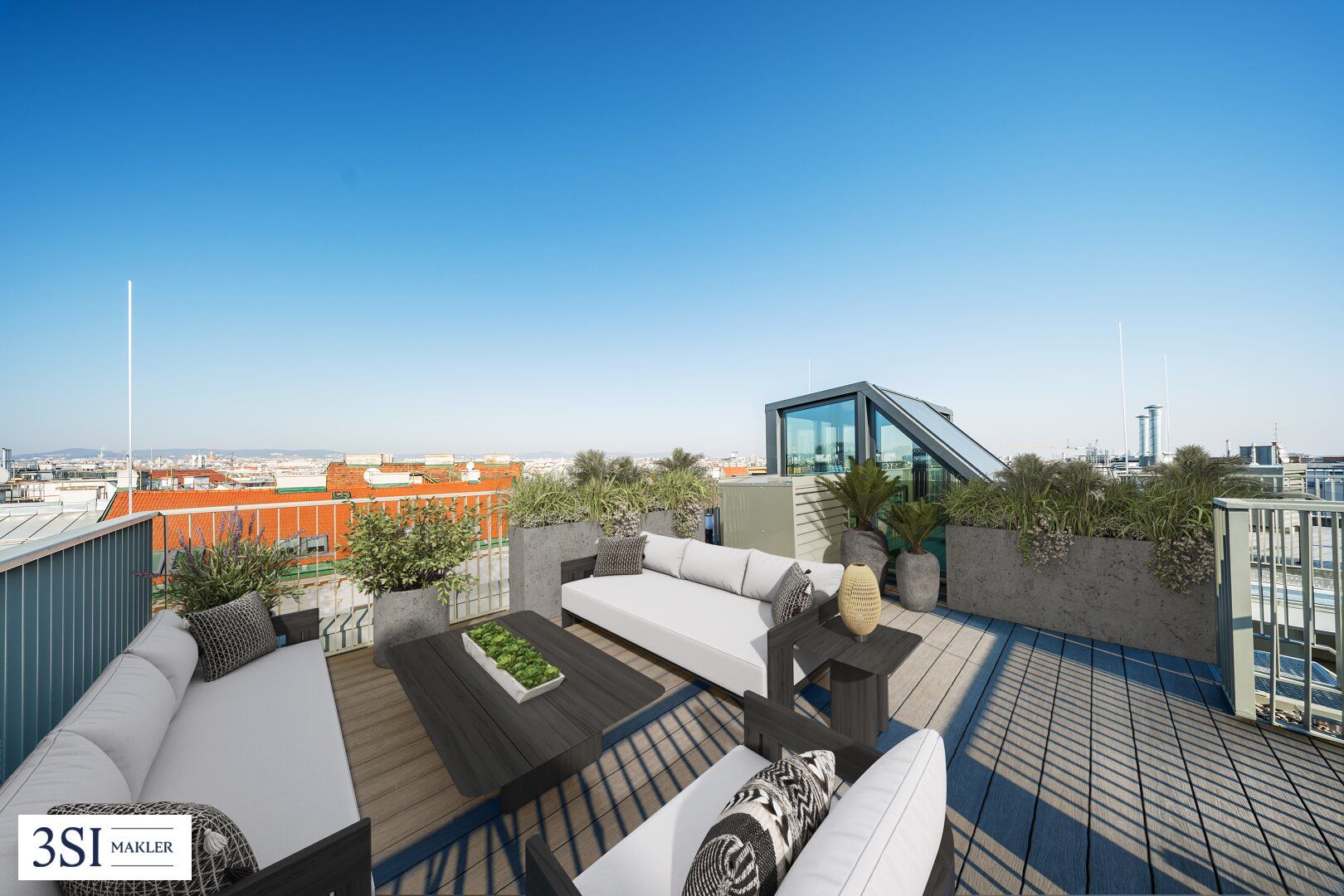 Traumhafte Dachgeschoß-Masionette mit privater Dachterrasse