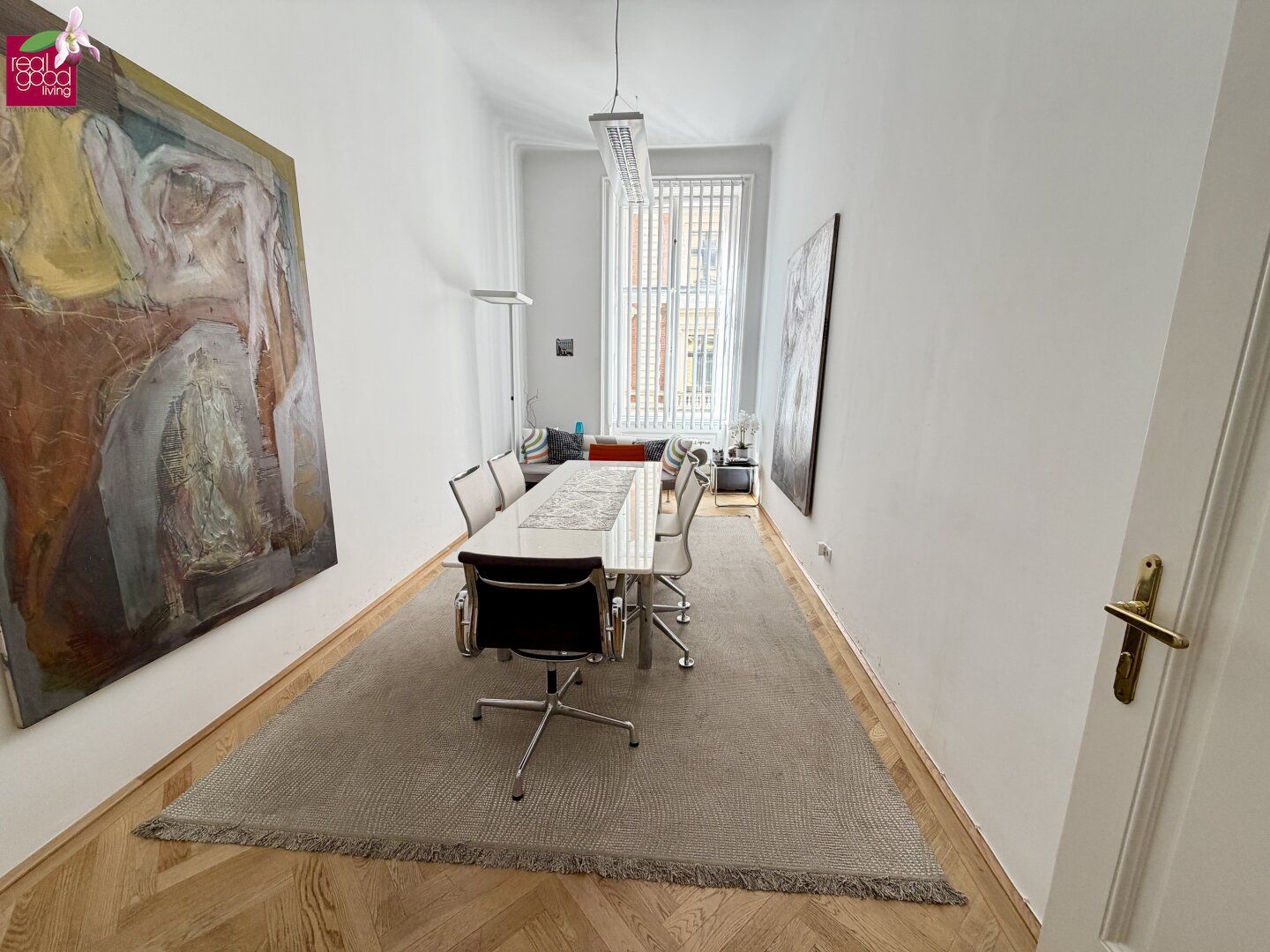 Flexibles Arbeiten im Herzen Wiens - Modernes Shared Office - Nähe Wiener Börse mit 36,60m², 2 WCs und Klimaanlage für 1.890,00 € Miete - Ansicht 3