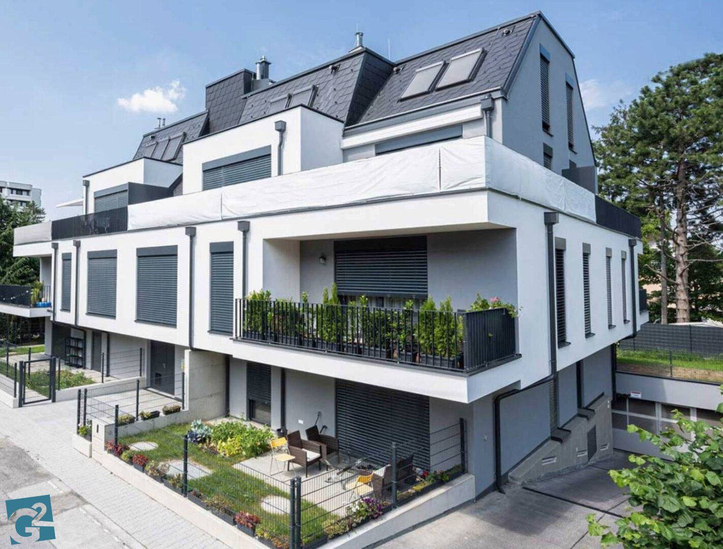 Sonnige, südseitige 2 Zimmer Wohnung in Grünruhelage inkl. Garage