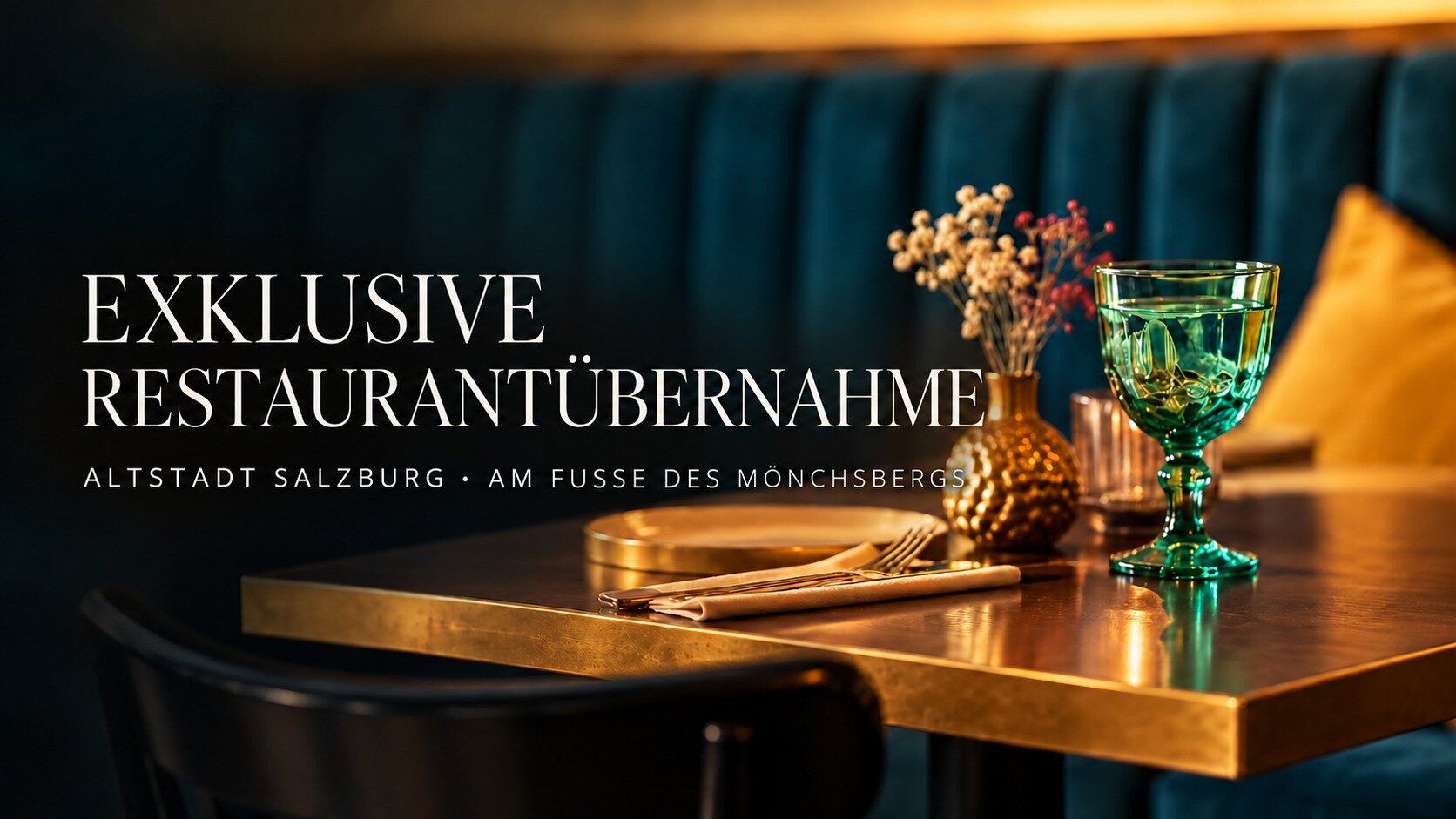 Exklusive Restaurantübernahme in Salzburg Altstadt - Toplage mit Gastgarten
