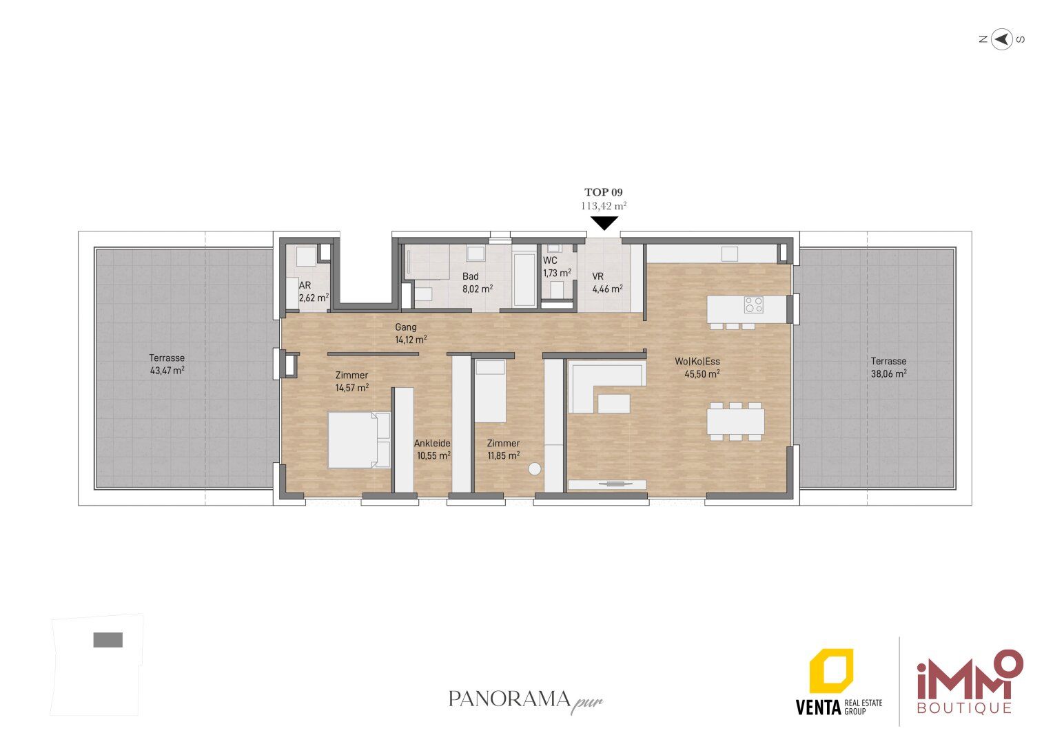 Wohnung – Graz, Katastralgemeinde St. Leonhard, Sankt Leonhard - Mehr