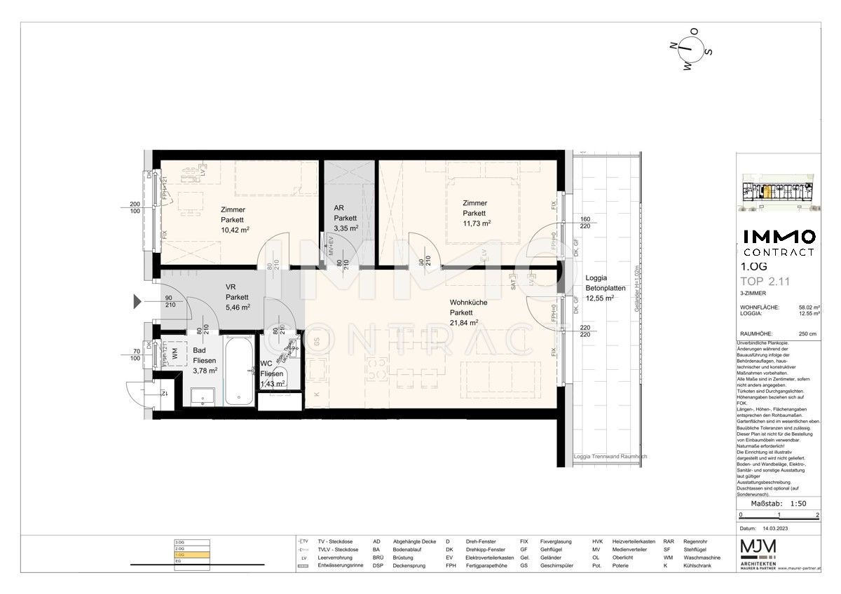 Stock2Live Exklusive Wohneinheiten  42qm - 120qm in Stockerau Fußläufig zu Schule und Bahnhof!