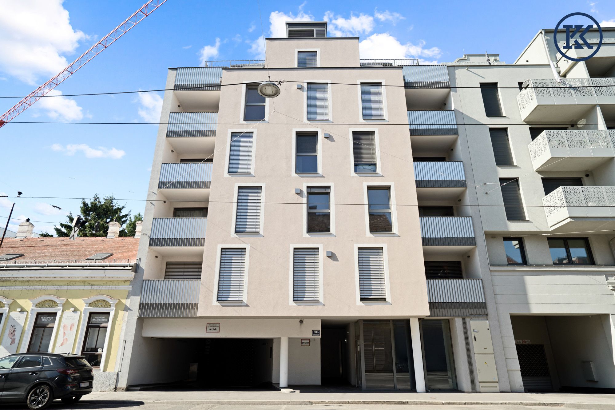 2-Zimmer-Erstbezug in Kagran - Top Lage & ca 26 m² Sonnenterrasse mit modernem Komfort!